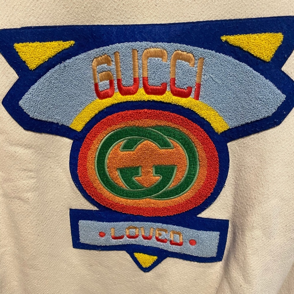 Gucci Loved Varsity sweatshirt